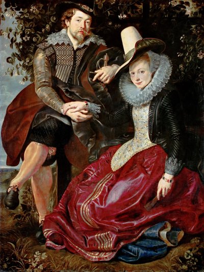 ハニーサックルバウアー、1609年頃。 作： Peter Paul Rubens