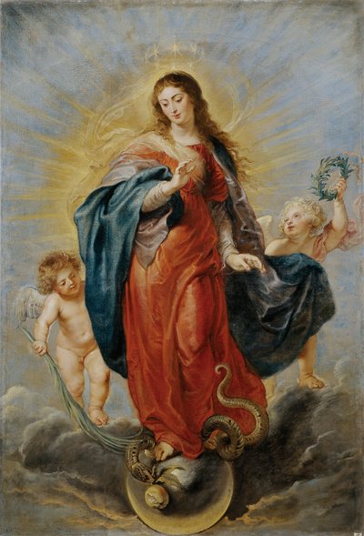 無原罪の御宿り 作： Peter Paul Rubens