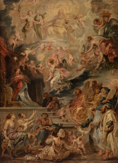 すべての預言の成就としての受肉 作： Peter Paul Rubens