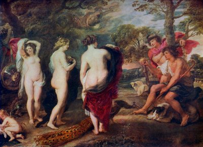 パリの判決、c1635-1638、1912。 作： Peter Paul Rubens