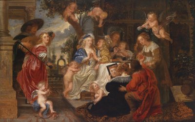 愛の庭 作： Peter Paul, Rubens