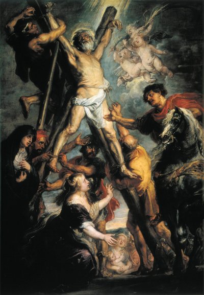 "The Martyrdom of St Andrew" 作： Peter Paul Rubens