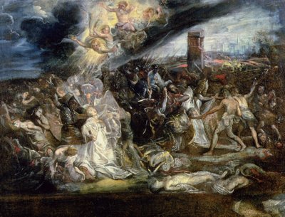 聖ウルスラの殉教と一万人の処女 作： Peter Paul Rubens