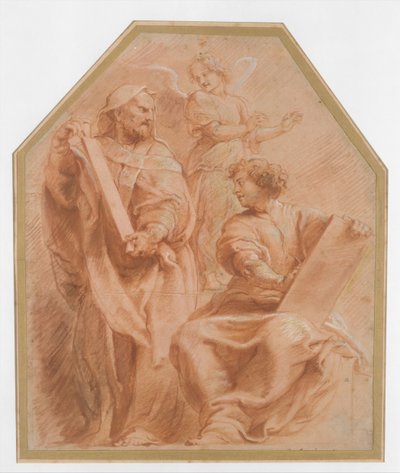 預言者ダビデとダニエル、約。 1601-2。 作： Peter Paul Rubens