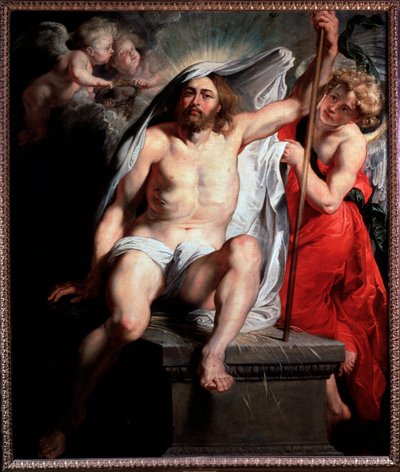 キリストの復活 - 油彩・キャンバス 1616年頃 作： Peter Paul Rubens