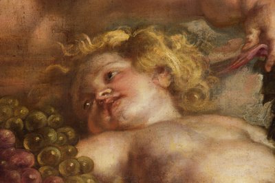 ルーベンスの天井、宴会場、ホワイトホール、c.1629-34（キャンバスに油彩） 作： Peter Paul Rubens