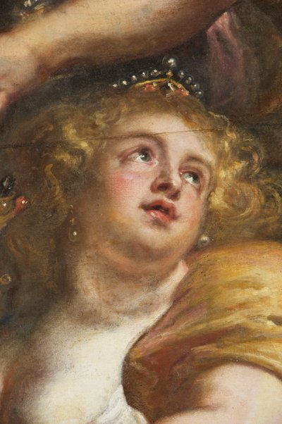 ルーベンスの天井、宴会場、ホワイトホール、c.1629-34（キャンバスに油彩） 作： Peter Paul Rubens