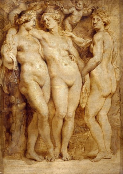 三美神、1620-1623年頃。 作： Peter Paul Rubens