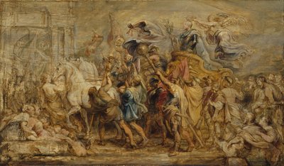 ヘンリー4世の勝利、約。 1630年。 作： Peter Paul Rubens