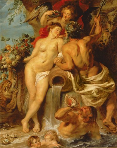 大地と水の結合、1618年頃（キャンバスに油彩） 作： Peter Paul Rubens