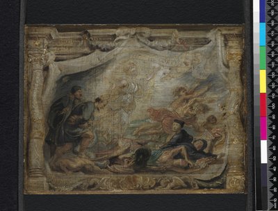 異端に対する聖体の勝利、1625-26年 作： Peter Paul Rubens