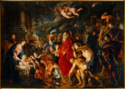 3つのマギの崇拝 作： Peter Paul Rubens
