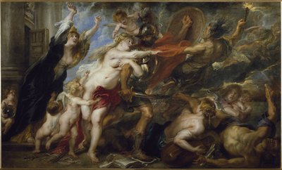 戦争の結果 - 油彩・キャンバス 作： Peter Paul Rubens