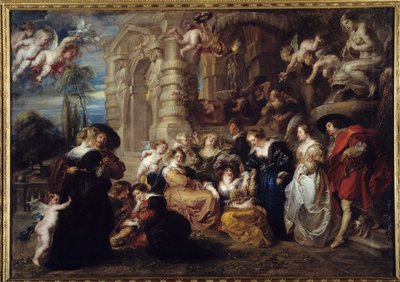 愛の庭 作： Peter Paul Rubens