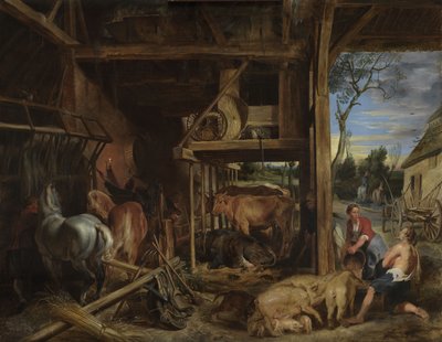 放蕩息子、1618年。 作： Peter Paul Rubens