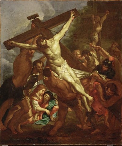 十字架の掲揚 1600-50年頃 （絵画） 作： Peter Paul Rubens