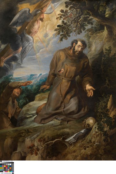 アッシジの聖フランチェスコの汚名 作： Peter Paul Rubens