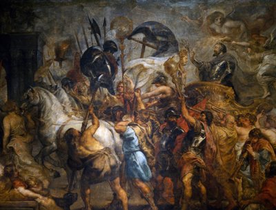 アンリ4世のパリでの凱旋（3月22日 作： Peter Paul Rubens