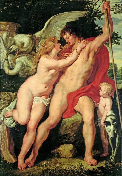金星とアドニス 作： Peter Paul Rubens