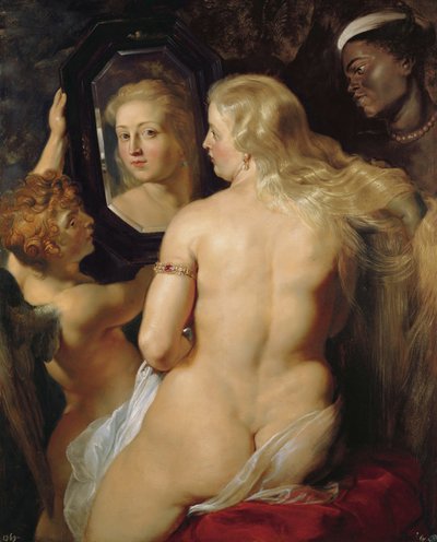 鏡に映った金星 作： Peter Paul Rubens
