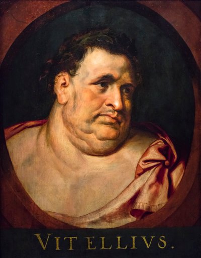 ヴィテリウス 1600年以前 （木（オーク）に油彩） 作： Peter Paul Rubens