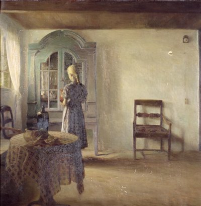 インテリア、1896 作： Peter Vilhelm Ilsted