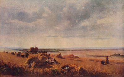 トウモロコシ畑、1815、1938 作： Peter de Wint