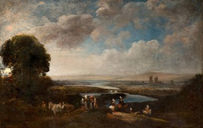 広大な風景、1800-50。 作： Peter de Wint