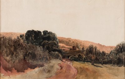 風景、制作年不詳（水彩、紙） 作： Peter de Wint