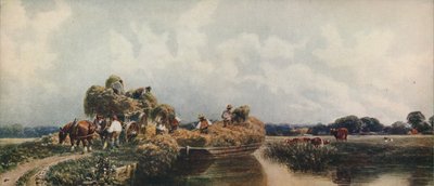 ローマ運河、リンカンシャー、c1840、c1915 作： Peter de Wint