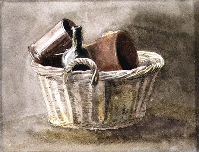 静物（水彩） 作： Peter de Wint