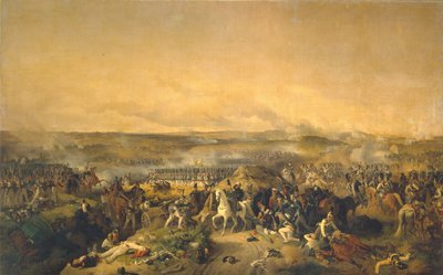 1812年、1843年8月26日のボロジノの戦い 作： Peter von Hess