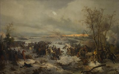 1812年、1849年11月17日のクラスノイクラスニの戦い 作： Peter von Hess