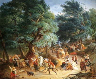 ローマ近郊のRocca di Papaで地震発生 作： Petr Vasilievich Basin