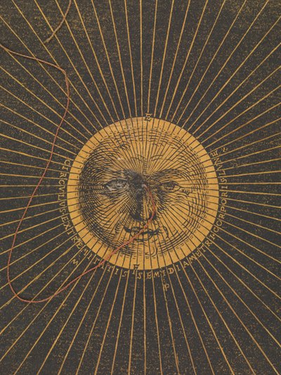日食と月食の予測法則を示すヴォルヴェル 作： Petrus Apianus