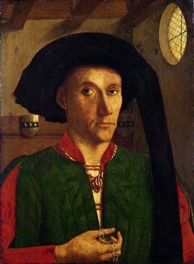 エドワード・グリムストン（木の上の油） 作： Petrus Christus