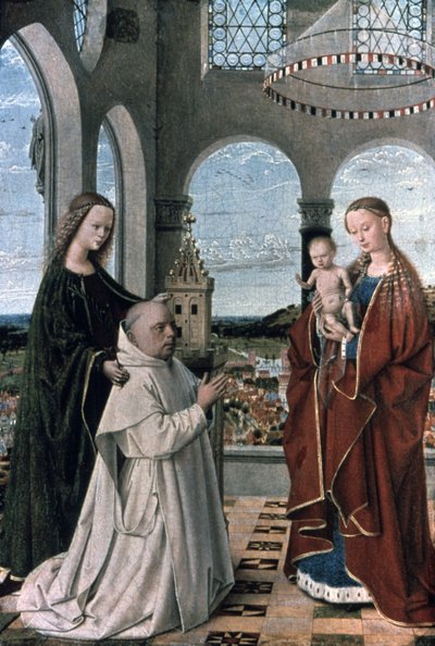 マドンナと子供、15世紀 作： Petrus Christus