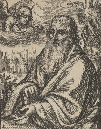 マシュー、The Four Evangelists、1610-20 より。 作： Petrus Feddes