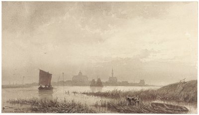 ヴェーレの眺め 作： Petrus Franciscus Greive