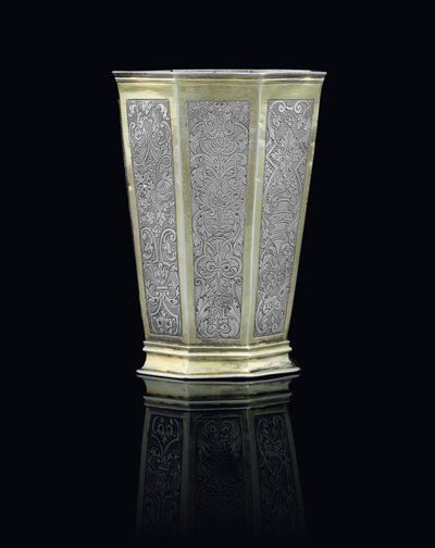ビーカー、1725年頃 作： Petrus III Hiemesch