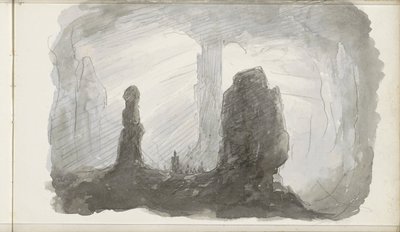 滴石の洞窟 作： Petrus Johannes Schotel