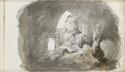 洞窟 作： Petrus Johannes Schotel