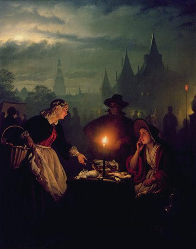 不明な画像 作： Petrus van Schendel