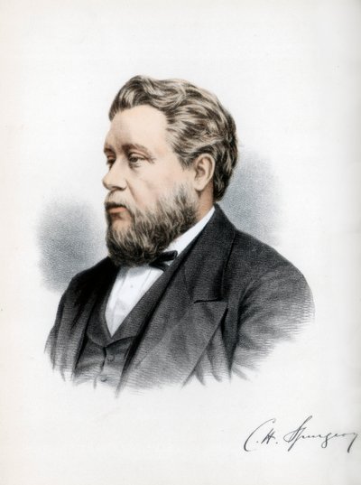 チャールズハドンスポルジョン、イギリスのバプテストの説教者、c1890。 作： Petter and Galpin Cassell