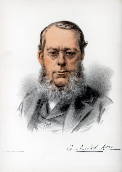 リチャード・アシェトン・クロス、初代クロス子爵、英国の政治家、c1890。 作： Petter and Galpin Cassell