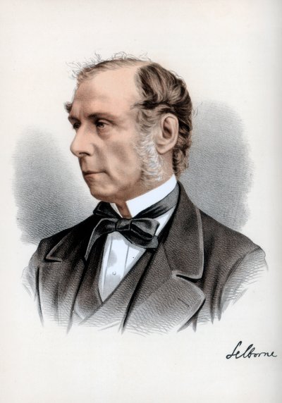 ラウンデルパーマー、初代セルボーン伯、イギリスの弁護士、自由主義政治家、c1890。 作： Petter and Galpin Cassell