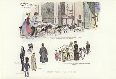 ローマのアーティストの放浪 作： Phil May