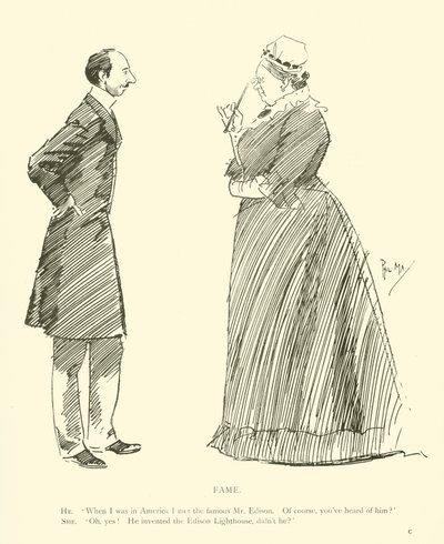 フィル・メイの漫画（1890年代）（リトグラフ 作： Phil May