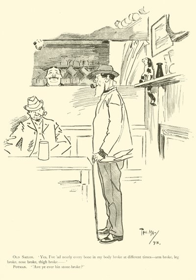フィル・メイの漫画（1890年代）（リトグラフ 作： Phil May