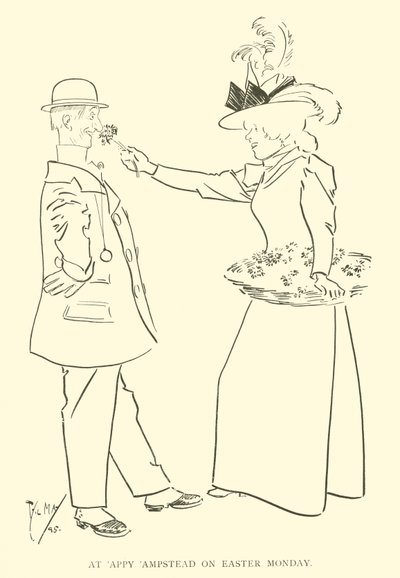 フィル・メイの漫画（1890年代）（リトグラフ 作： Phil May